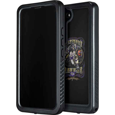 Liquid Blue NFL Baltimore Ravens Running Back Galaxy S24 Plus Waterproof Case